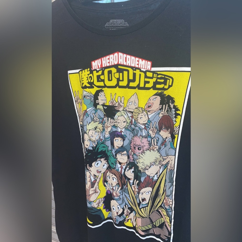 My Hero Academia, hot topic shirt